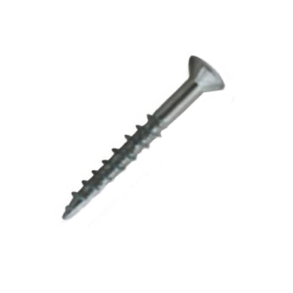 Csh Wood Screw, #8, 1-1/2 in, Zinc Plated Stainless Steel Flat Head Combination Phillips/Slotted Drive 0.FCC08112ZN17 - main